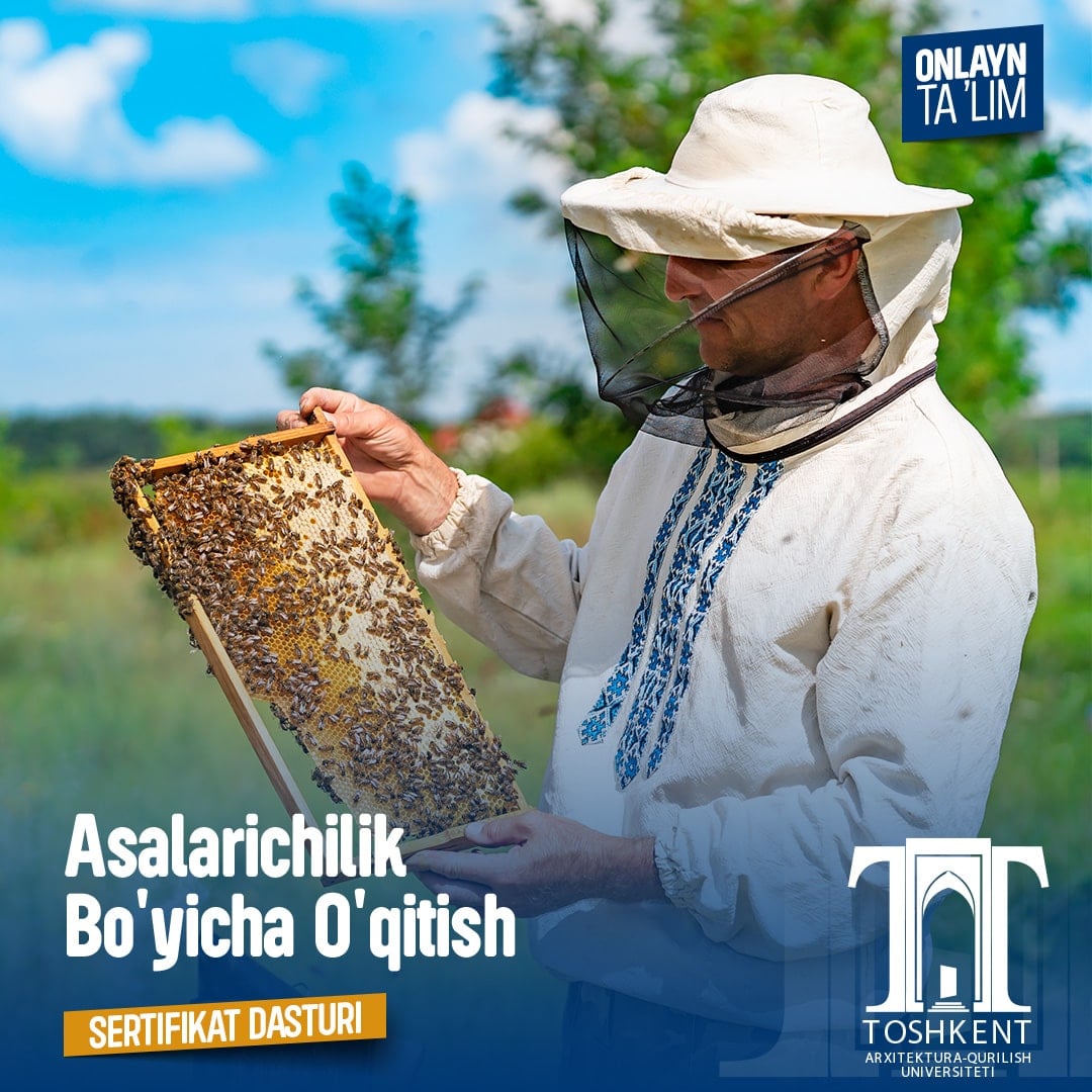 Asalarichilik Bo'yicha O'qitish Sertifikat Dasturi